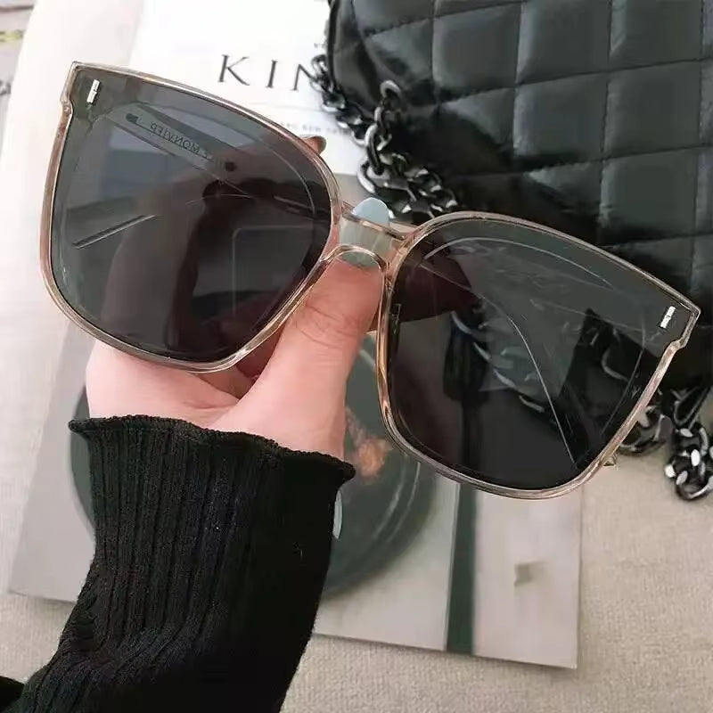 New Large Frame Sunglasses for Men and Women High-End Sunglasses Trendy and Fashionable