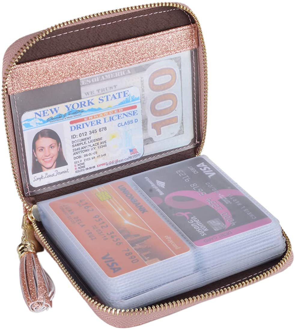 Tarjetero Para Tarjeta De Credito Para Mujer Billetera Estuche Para Tarjetas