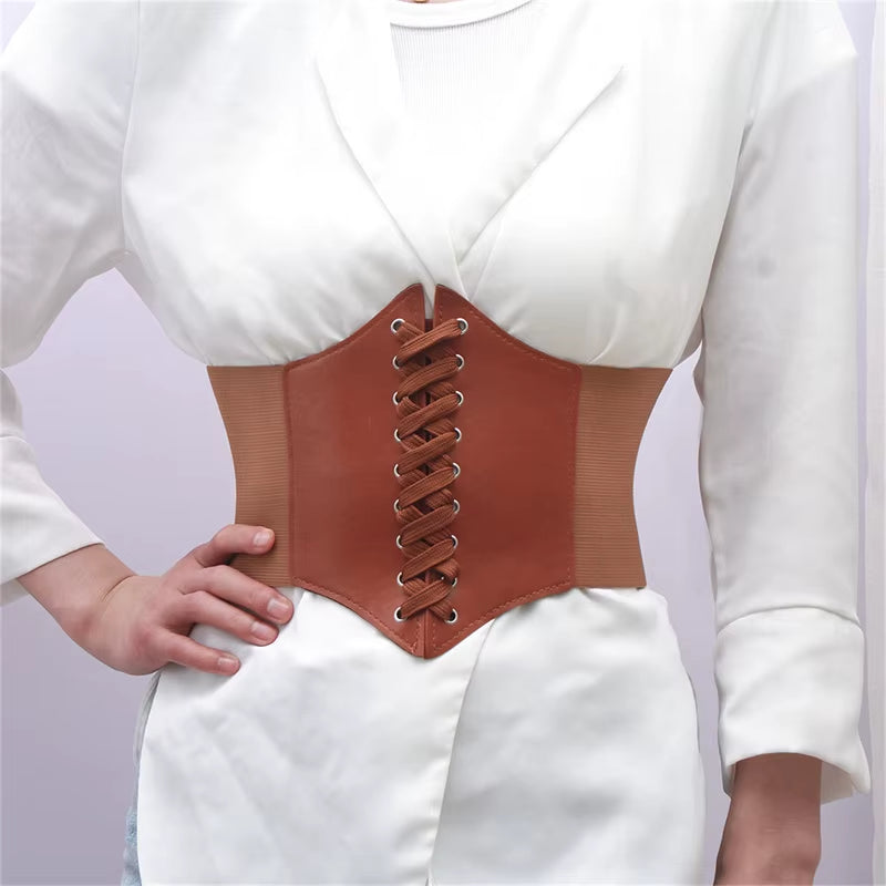 New Corset Wide Belts Slimming Body Belts for Women Elastic Waist Belts Cinto Sobretudo Feminin Ceinture Wide Belt for Girl