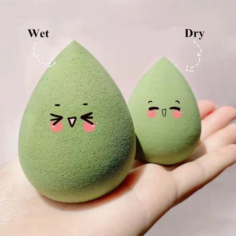 4 Pcs/Set Cosmetic Puff Smooth Beauty Makeup Sponge Foundation Powder Cosmetics Blending Women Make up Tools Accessories Sponges