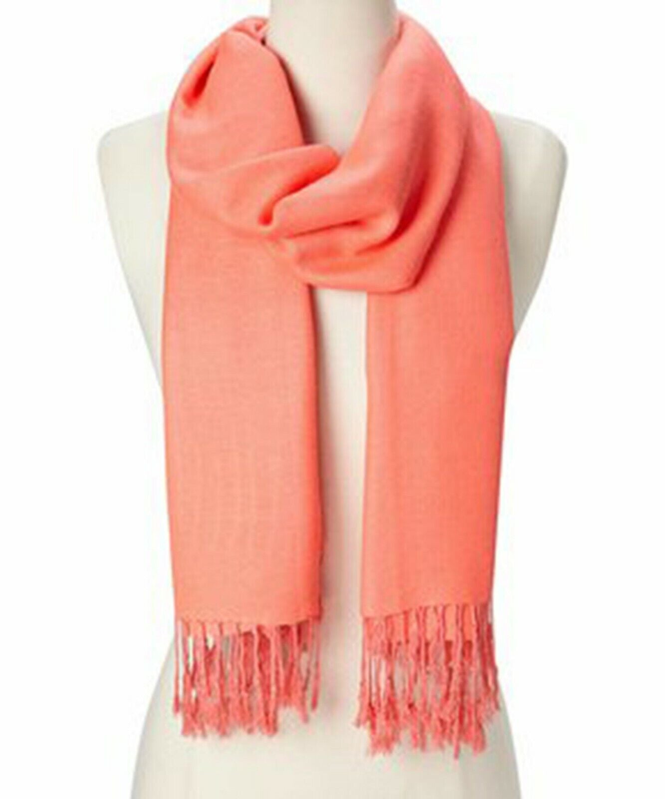 Soft Silk Shawl Wrap Women Pashmina Solid Scarf Stole Cashmere Wool Ladies Scarf