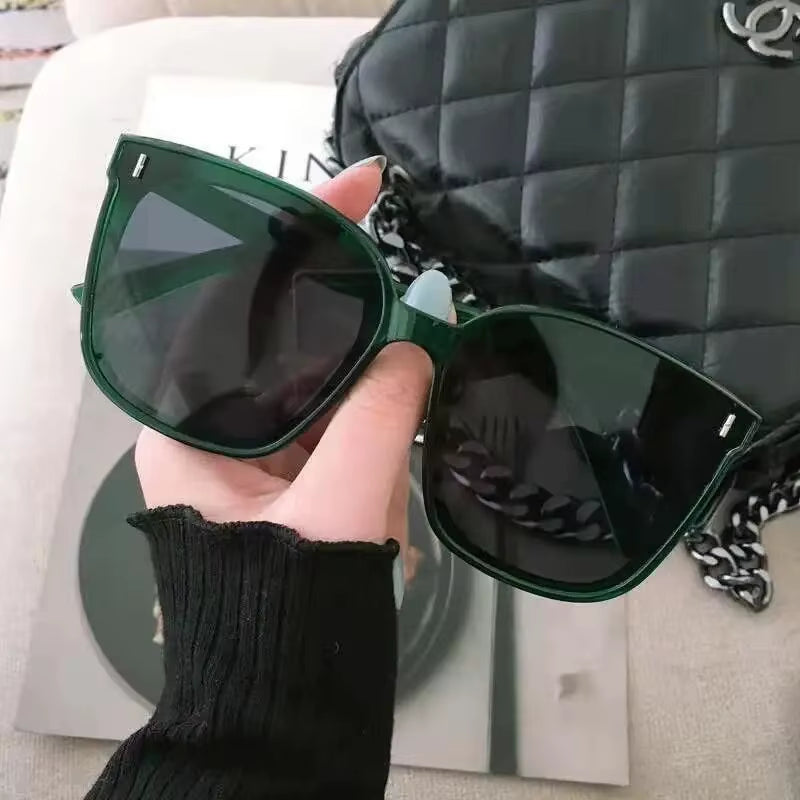 New Large Frame Sunglasses for Men and Women High-End Sunglasses Trendy and Fashionable